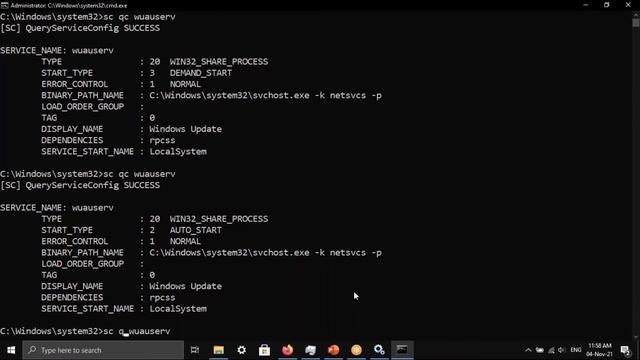 Command Prompt: How to Manage Windows Services, Start and Stop using Command (Hindi)