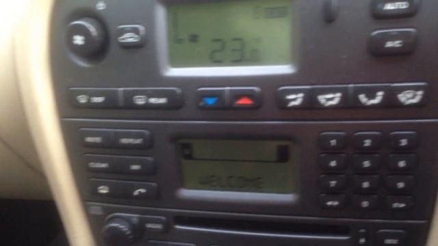 JAGUAR X-TYPE S-TYPE HOW TO BYPASS RADIO / CD PLAYER SECURITY CODE FOR FREE