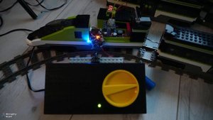 Lego train 2022 layout E03: Custom lighting for the Lego 60337 passenger train part 2/2