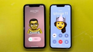 IPhone FaceTime vs Incoming and Outgoing Call on 13 Pro vs 11