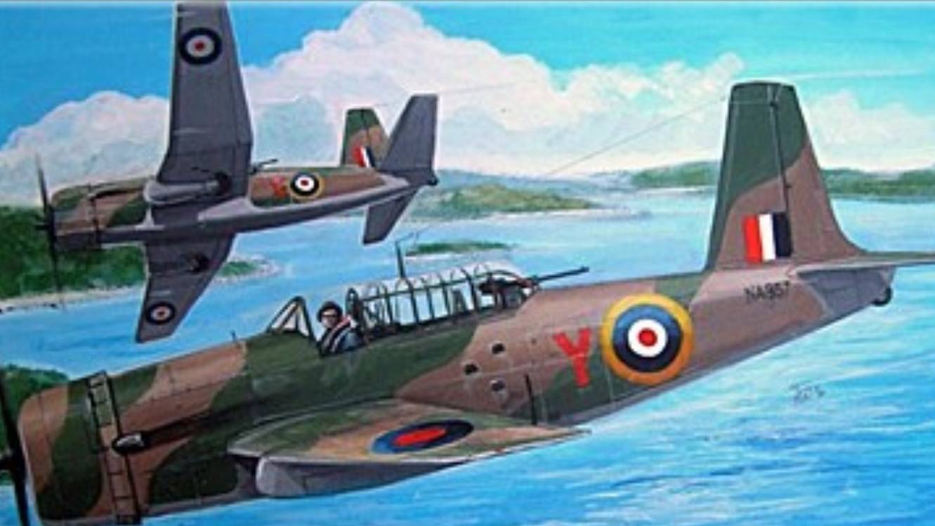 Американский ударный самолет A-31 Vengeance