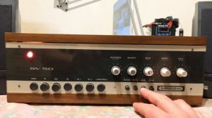 Grundig SV50 Стереоусилитель на германиевых транзисторах.