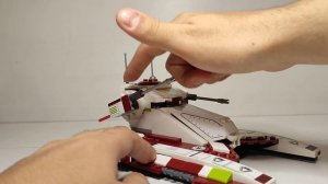 LEGO Star Wars 75342 Республиканский Боевой Танк Обзор (Republic Fighter Tank)