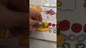 Бумажная кухня в блокноте 🗒️📒💗