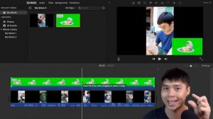 สอนเทคนิค การใช้ Green Screen ใน iMovie