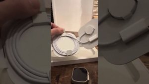 Apple iWatch Ultra 2 GPS+cellular, 49mm Titanium case with Blue Ocean band.