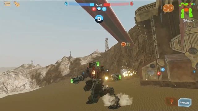 Send the last fly to the sky ! - Battle of Titans 🇮🇩 (Android PVP Mech Game) смотреть онлайн