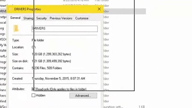 File Folder Size