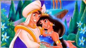 Jasmine and Aladdin 💑💖🌛 Coloring Pages Cartoon #3 🎨🎨💐  Жасмин Раскраска Мультик #3 🎨🎨💐