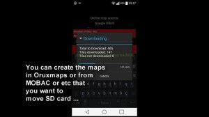 Android OruxMaps How to Move Offline Maps to External SD Tutorial