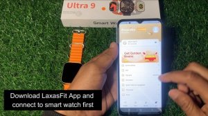 How to reset smart watch ultra 9 | laxasfit watch 9 ultra reset | s9 ultra smartwatch reset
