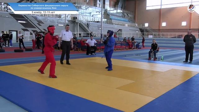 Первенство Сибирского федерального округа по универсальному бою (Иркутск, 2 день, 3 ковёр)