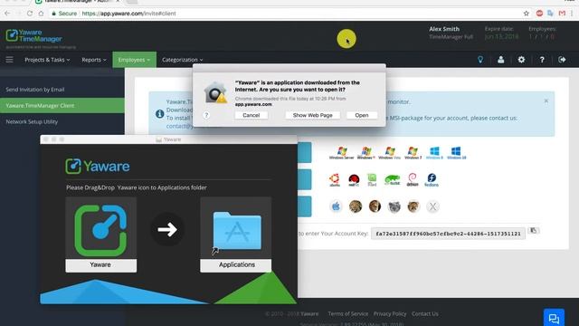 How to Install or Update Yaware Agent at MacOS смотреть онлайн