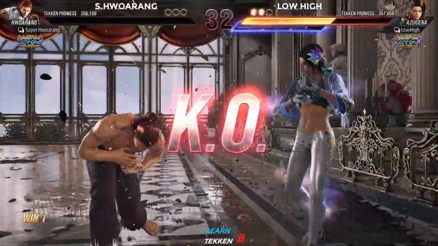Ranked Matches ▰ SUPERHWOARANG (Rank HWOARANG ) Vs LOWHIGH (Rank AZUCENA ) ▰ Tekken 8 смотреть онлайн