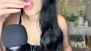 Asmr | Gum Chewing and blowing bubbles | Some Whispering