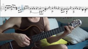 Himno del Atletic de Bilbao , Carmelo Bernaola , fingerstyle , free tab