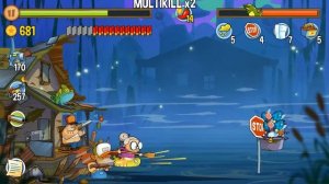 Swamp Attack - Episode 7. Level 13 Gameplay Android walkthrough