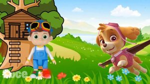 The Boo Boo Song com CoComelon / Nursery Rhymes & Kids Song / Sky da Patrulha Canina