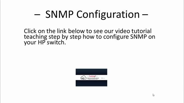 HP Switch - Configuration step by step смотреть онлайн
