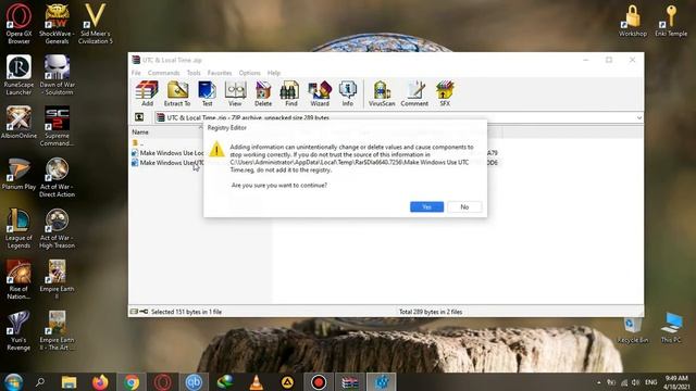 Make Windows time Synced as UTC - Fix dual boot with Linux time problem смотреть онлайн