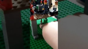 Нефтяная платформа самоделка из LEGO