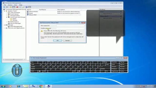 Change Windows Administrator password From Guest Account (Windows) - YouTube смотреть онлайн