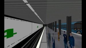 #OpenBVE OpenBVE (Поезд МОСКВА) #5