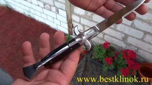Нож выкидной Флинт