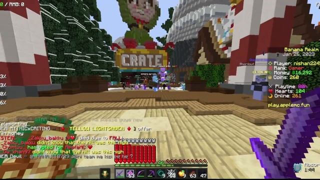 killing tpa trappers in this lifesteal smp ll Applemc ll Nishan Gaming
