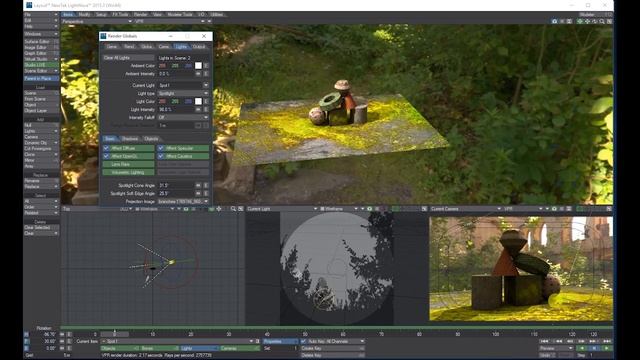 Basic Lightwave 3D Lighting tutorial смотреть онлайн