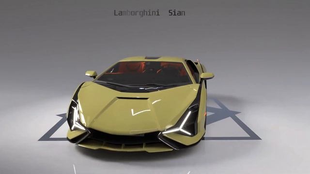 Lamborghini Sian 3D model by EA09studio смотреть онлайн