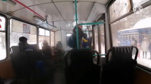 Поездка в троллейбусе 2164 Маршрут 9