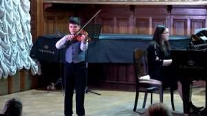 Ж. Металлиди - Концертино для скрипки, 1-я часть / Z. Metallidi - Concertino for violin, 1st part