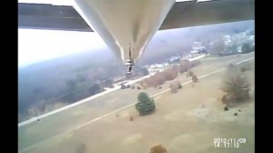 POV Mac-10 on bottom of Laser 2m sailplane