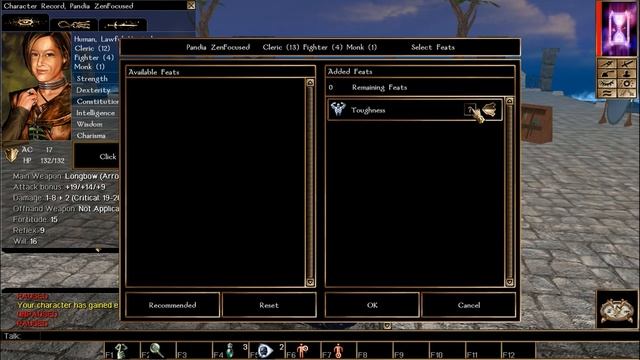 Neverwinter Nights The Zen Cleric Archer Build
