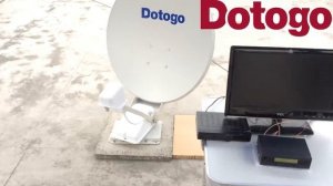 Dotogo caravan/camper satellite tv antenna (85cm)