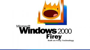 Windows 2000 Beta 3 But it's Firey Scream