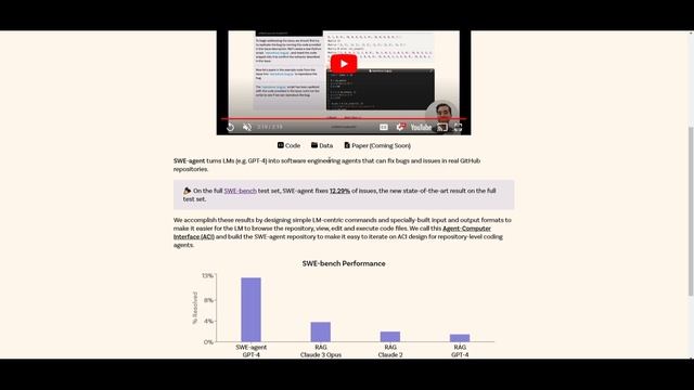 SWE-Agent: BEST Opensource AI Software Engineer! Builds & Deploy Apps End-to-End!