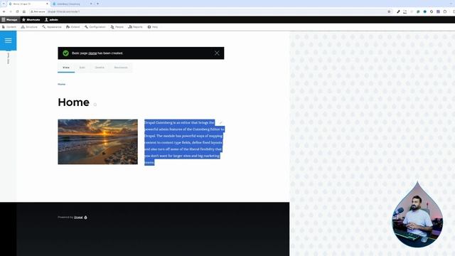 Build Website Using Gutenberg Page Builder Drupal 10 | Urdu/Hindi | Programming Mentor