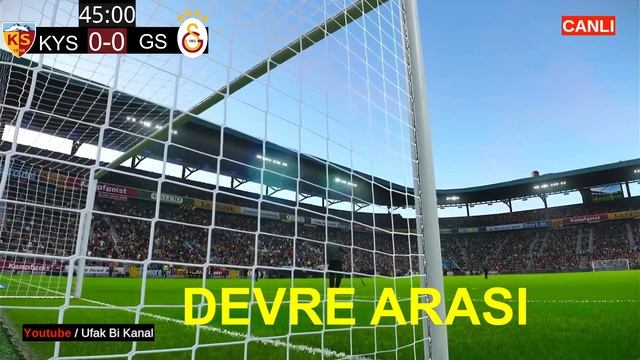 GALATASARAY KAYSERİSPOR MAÇI CANLI İZLE