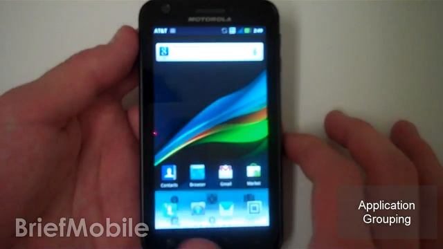 Motorola Atrix Gingerbread Android 2.3.3 смотреть онлайн