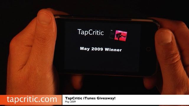 TapCritic May 2009 iTunes Giveaway смотреть онлайн