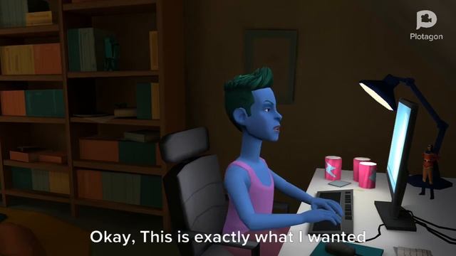 Purple Fruit Shoot downgrades the School Computers to Windows 95/Grounded смотреть онлайн