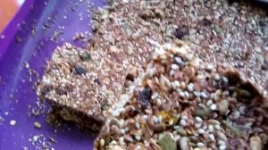 Сыроедные батончики, очень простой и вкусный рецепт.