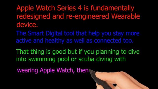 Is Apple Watch Series 4 is Waterproof or Not? Lets Watch this Video!