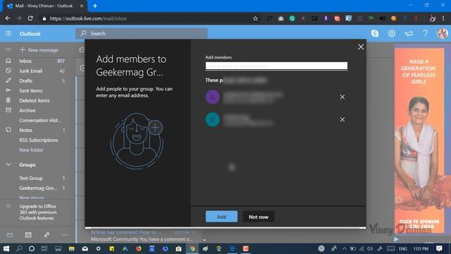 How to Create Groups in Outlook.com - 2020 смотреть онлайн