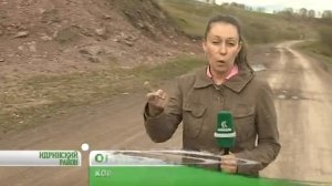 Дорогу отсыпали аметистами