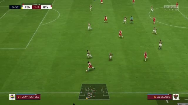 FENERBAHÇE - HATAYSPOR CANLI MAÇ SİMÜLASYONU смотреть онлайн