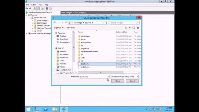 How To Do A Network Boot Using WDS Server On Windows Server 2012 R2 смотреть онлайн