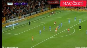 GALTASARAY: 2 TRABZONSPOR: 0 (19.08.2023) MAÇ ÖZETİ VE GOLLER